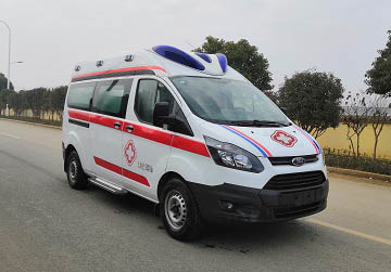 国六新全顺V362汽油监护型救护车